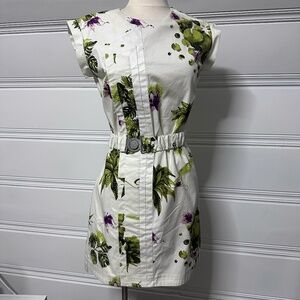 Skunkfunk Belted Floral Dress